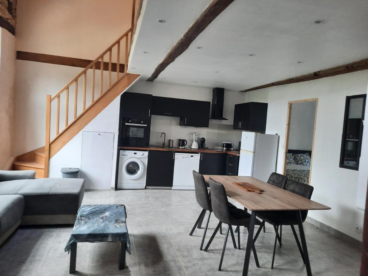 Chez Line Et Pierre: Appartement Spacieux, Lumineux Et Equipe La Bastide-de-Serou Ngoại thất bức ảnh